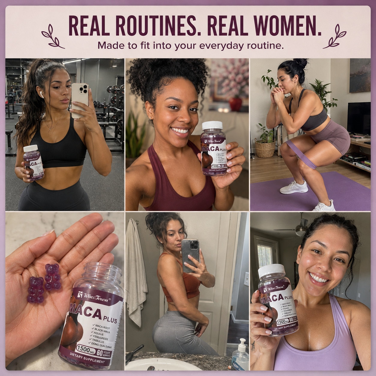 Maca Plus Gummies 1500mg – Women’s Daily Wellness