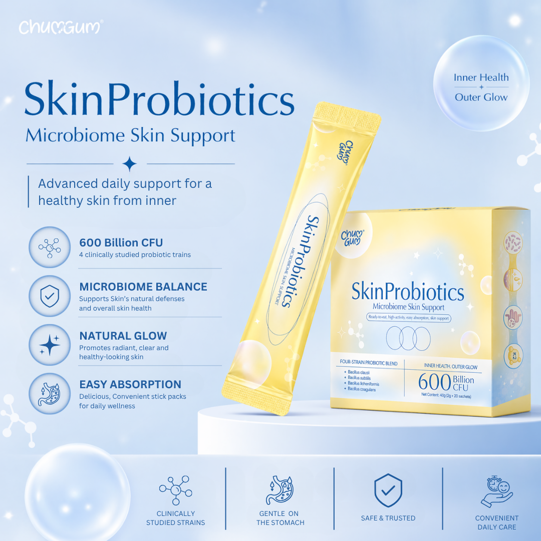 Chumgum SkinProbiotics Microbiome Skincare