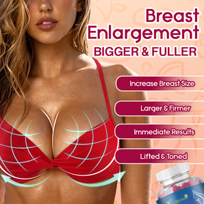 UK BBL Breast Curve Gummies | Dietary Supplement for Breast Enlargement, Overall Health Support, and Hormonal Balance