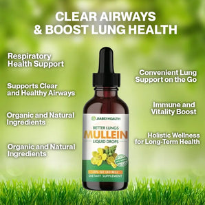 RespiraNatural Mullein Drop - Premium Mullein Leaf Drops