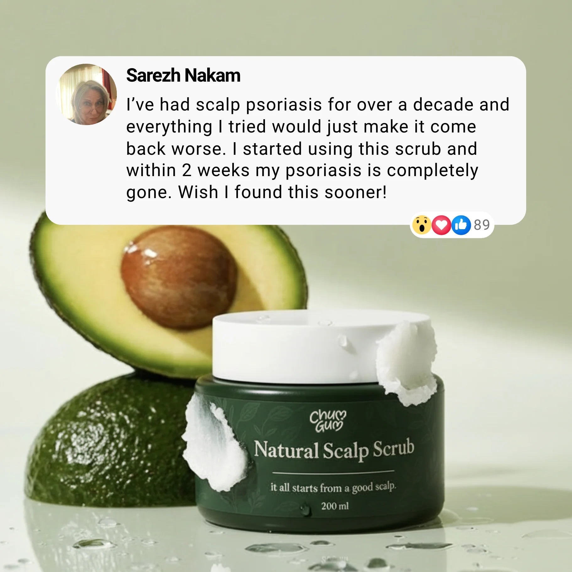 Chumgum Natural Scalp Scrub