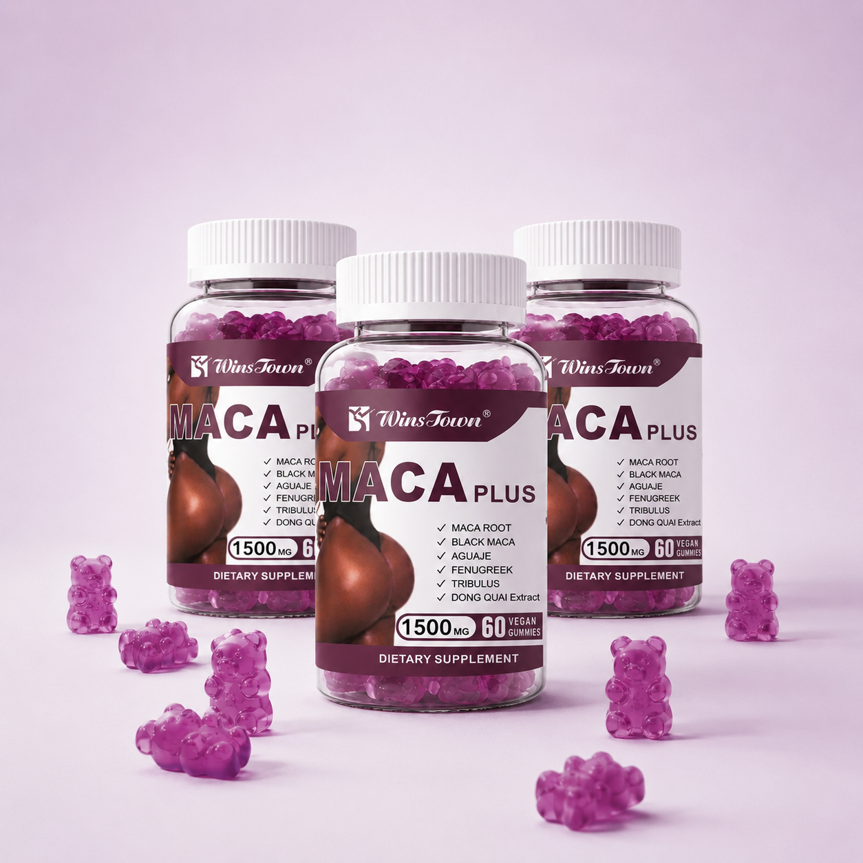 Maca Plus Gummies 1500mg – Women’s Daily Wellness